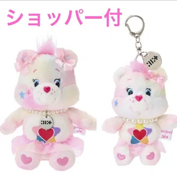 illit care bears 케어베어 봉제 인형 키체인 원희