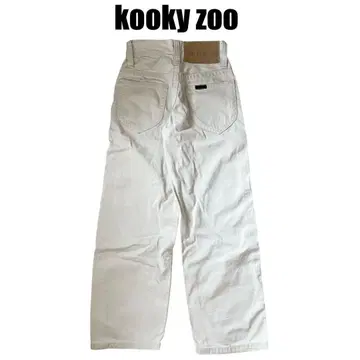 KOOKY ZOO WESTERN PANTS 0 WHITE