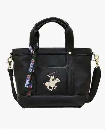 Polo Club 블랙 토트백