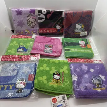 새상품 산리오 Sanrio 키티 헤이세이 세트 타월
