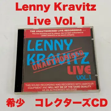레어 레니 크라비츠 라이브 VOL.1 컬렉터즈 CD 중고