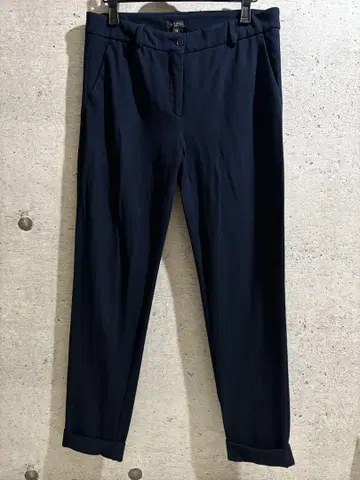 에트로 슬랙스 팬츠 44 네이비