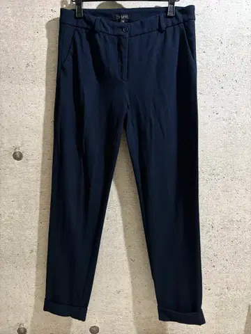 에트로 슬랙스 팬츠 44 네이비