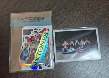[ SixTONES ] AnniVERSARY 미니 사진 세트 + 스티커