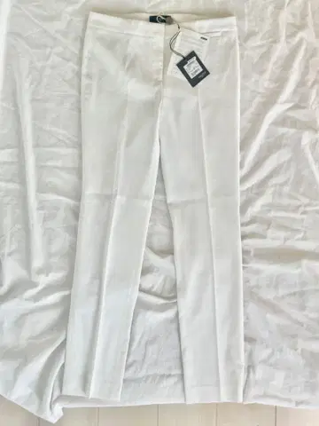 택 포함 새상품: INCOTEX 슬랙스 화이트 사이즈 40