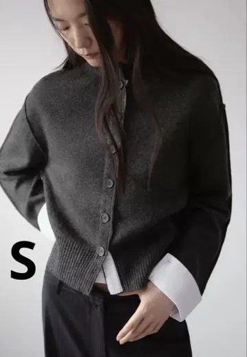 ZARA 자라 콤비 니트 가디건 새상품, 미사용