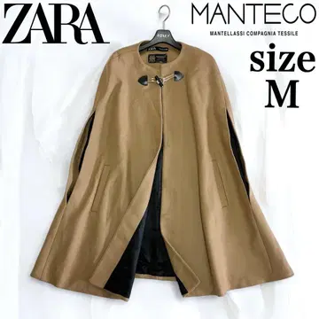 완판 레어 컨디션 최상 자라 판초 케이프 코트 MANTECO 이탈리아제