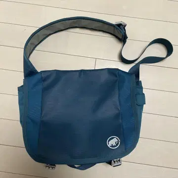 MAMMUT 숄더백 터콰이즈 블루