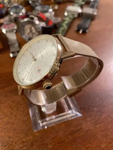 [ 진품 ] Paul Smith 골드 아날로그 손목시계