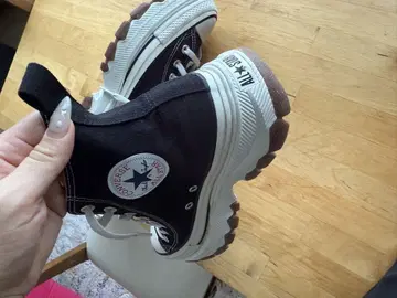 2회 착용 컨버스 올스타 트랙 웨이브 통굽 26cm
