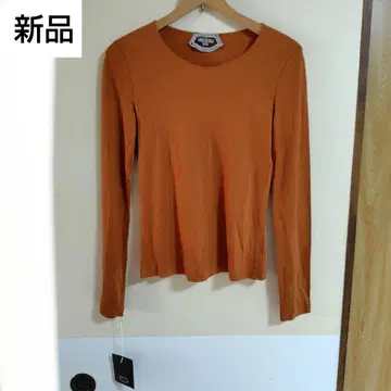새상품 마렌담 긴팔 T셔츠 일본제 라이트 브라운