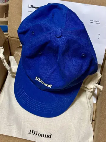 JJJound 파랑 캡