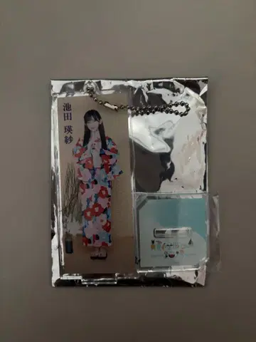 이케다 에레나 노기자카46 구매 혜택 A상 유카타 개별 아크릴 스틱 키링