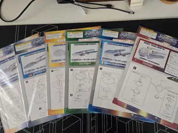 [ 레어 ] 스타 트렉 페이퍼 크래프트 컬렉터