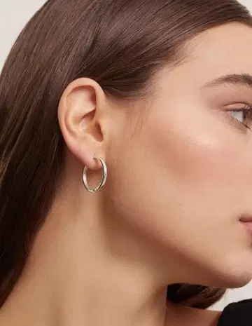 DAUGHTERS JEWELRY Hoop earrings silver
