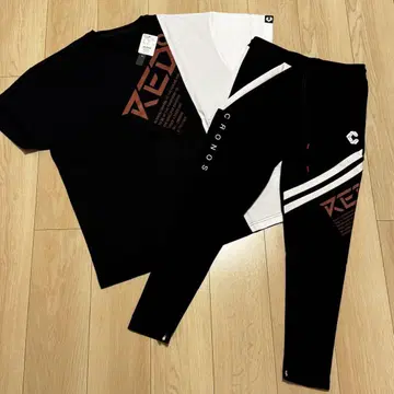 새상품 CRONOS 크로노스 셋업 조거 팬츠 T셔츠 M