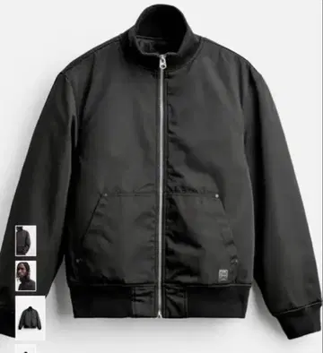 ZARA ZARA 워터 레페런트 봄버 자켓 XL