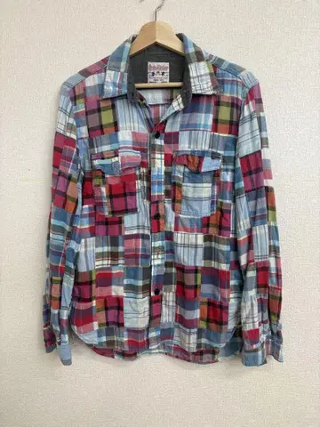 Studio D'Artisan 체크 무늬 긴팔 셔츠