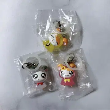 하무타로 메지루시 액세서리 가챠가챠 3종 세트