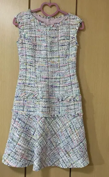 새상품 maglie 트위드 원피스