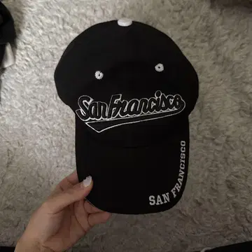 샌프란시스코 야구 모자 블랙