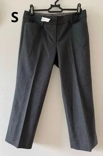 TRANS WORK 양모 여성용 슬랙스 울 가을/겨울 바지