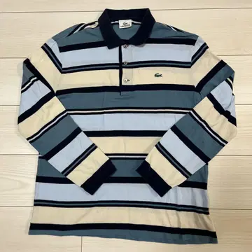 LACOSTE 스트라이프 피케 셔츠 사이즈 5