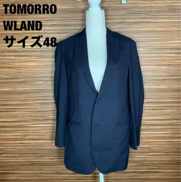 투모로우랜드 자켓 아우터 48 L 상당 네이비 컬러 네이비 울