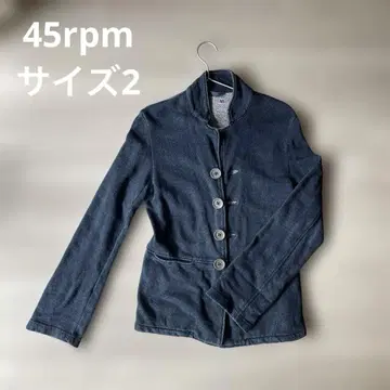 45rpm 데님풍 코튼 자켓
