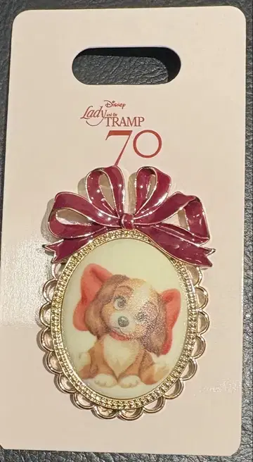레이디 브로치 LADY AND THE TRAMP 70주년 기념 이야기