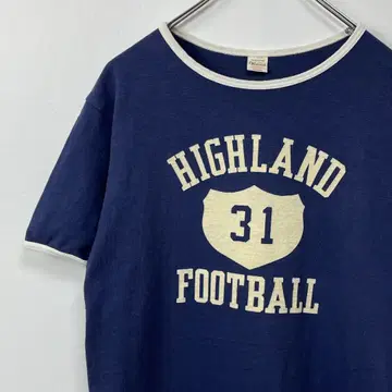 WARE HOUSE 웨어하우스 링거 T셔츠