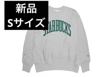 STARBUCKS BEAMS Champion 크루넥 스웨트