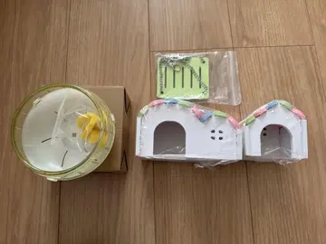 햄스터용 컬러풀 하우스 세트
