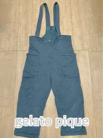최종 가격 레어 젤라또피케옴 저지 퀼트 오버 팬츠 가을/겨울