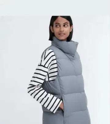 [ 미사용 새상품 ] 유니클로 파우더 소프트 다운 베스트