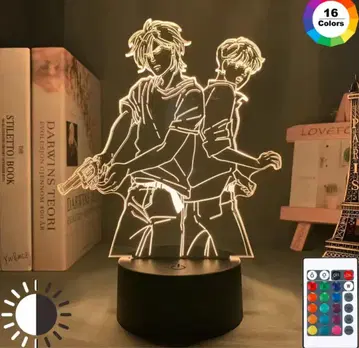 데스크 아크릴 스탠드 조명