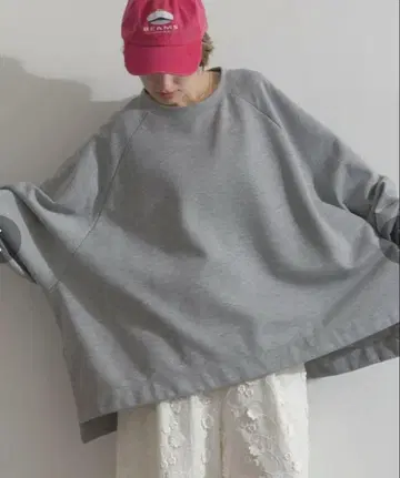 enhaut 분또 사이드 슬릿 와이드 풀오버 오버 사이즈