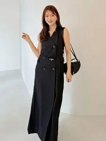 SNIDEL (스나이델) 스위칭 베스트 원피스