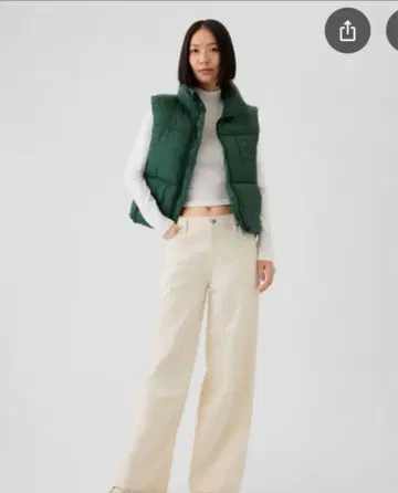 GAP 여성용 다운 베스트
