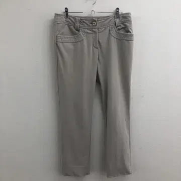 모디파이 베이지 계열 팬츠 40 사이즈 깔끔한 스트레치 소재