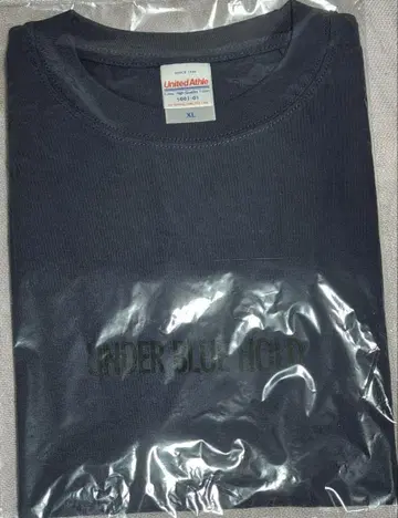 미개봉 새상품 언더 블루 홀드 T셔츠