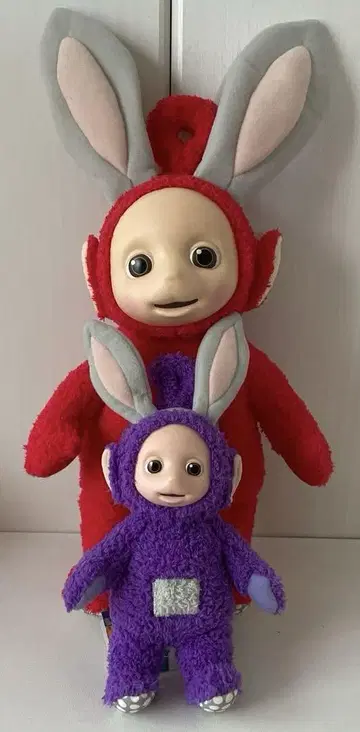 텔레토비즈 토끼 귀 BIG 봉제 인형 팅키윙키 세트