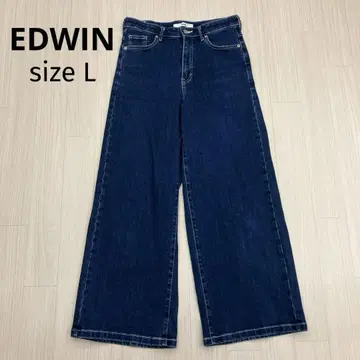 EDWIN 에드윈 와이드 데님 팬츠 배기 팬츠 인디고