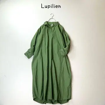 Lupilien 나추란 취급 스키퍼 그린 원피스 넉넉한