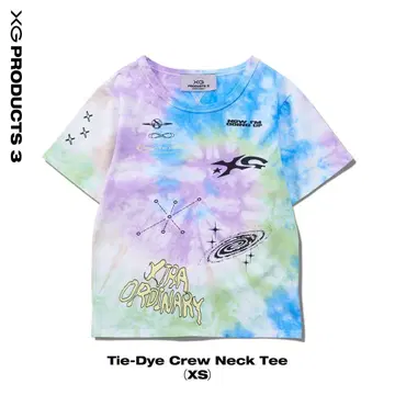 XG Tie-Dye Crew Neck Tee ( XS )