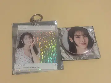 KARA 규리 아크릴 키링 캔뱃지 팬미