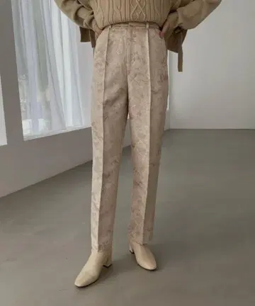 WILLFULLY 위르프리 shiny jacquard PT