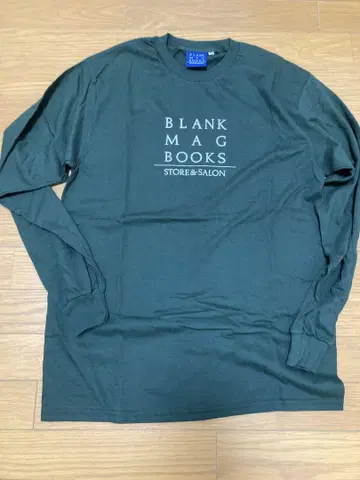 BLANKMAG 긴팔 티셔츠