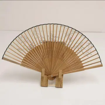 새상품 오오니시 죠 상점 조수 기가 부채 주머니 오동나무 박스 포함
