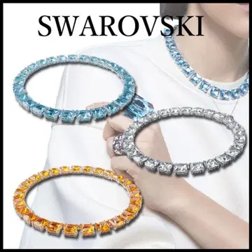 SWAROVSKI Millenia 블루 크리스탈 목걸이